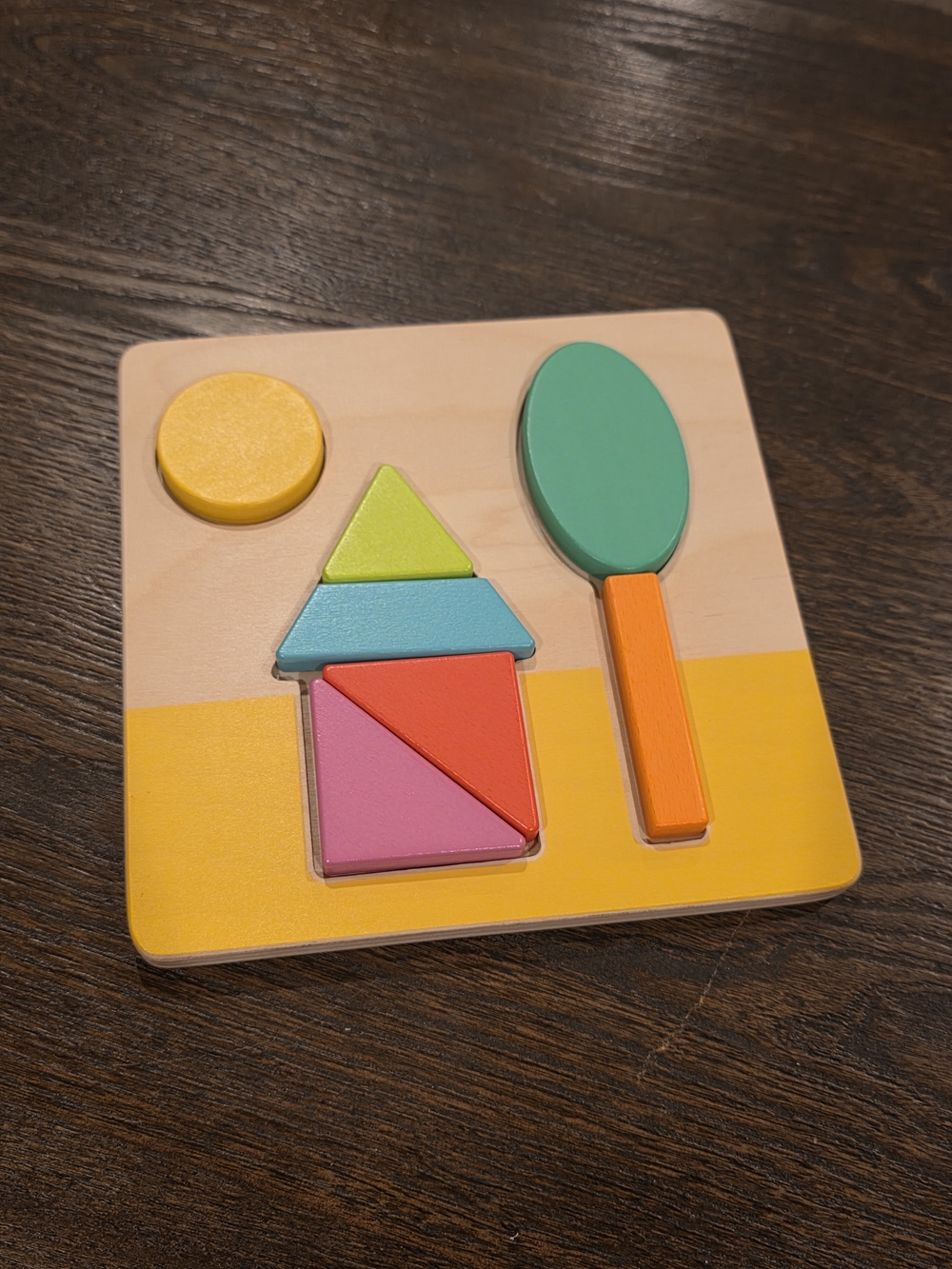 Lovevery Double-Sided Sunny Day Puzzle from The Helper Play Kit (Months 25–27)